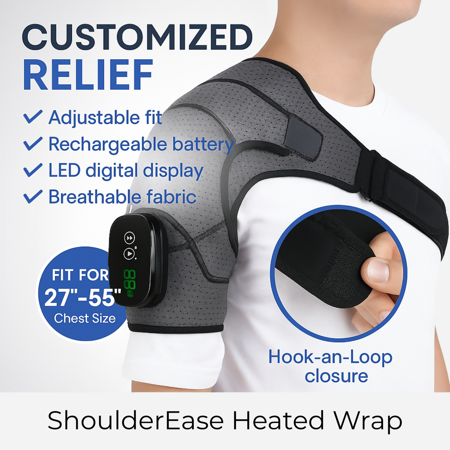ShoulderEase Heated Wrap