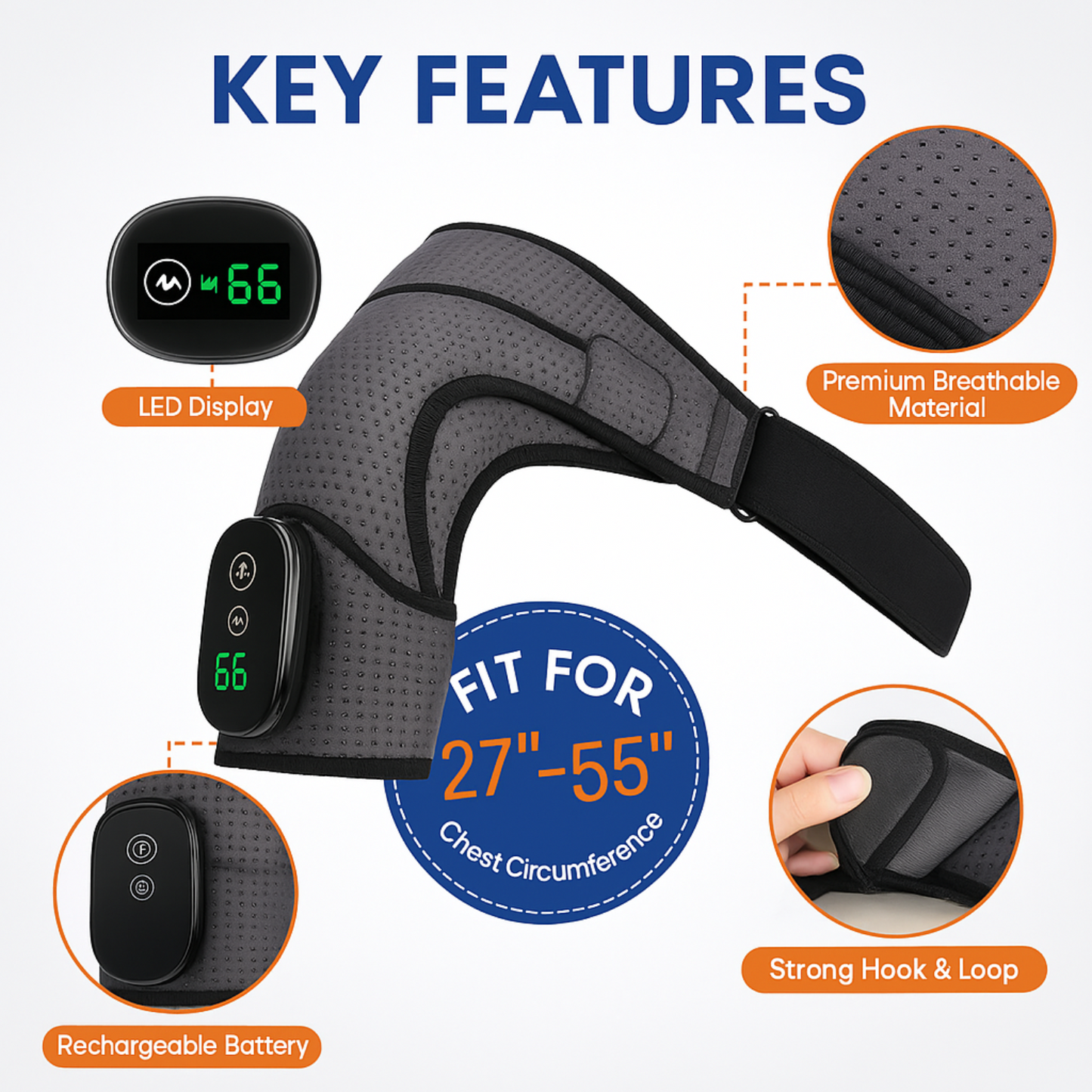 ShoulderEase Heated Wrap