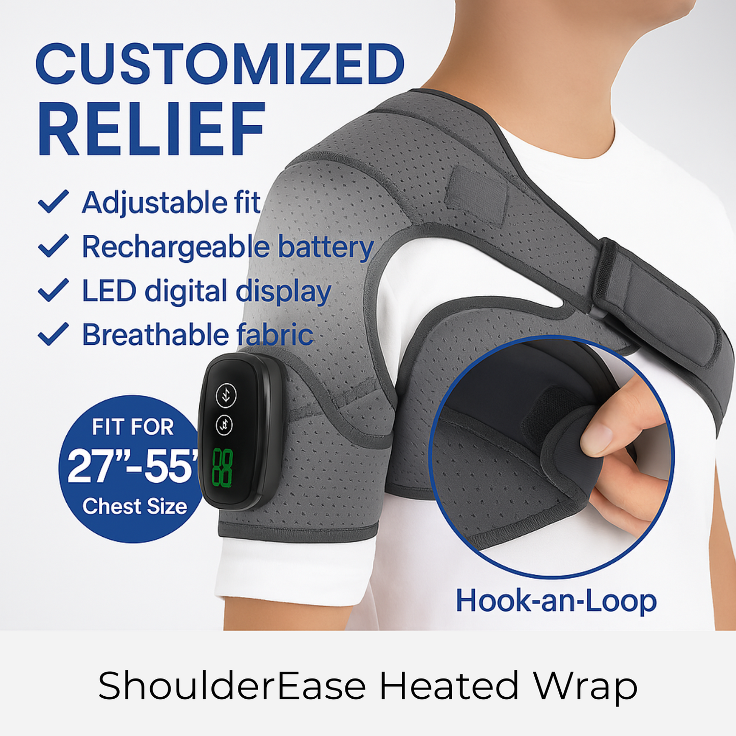 ShoulderEase Heated Wrap