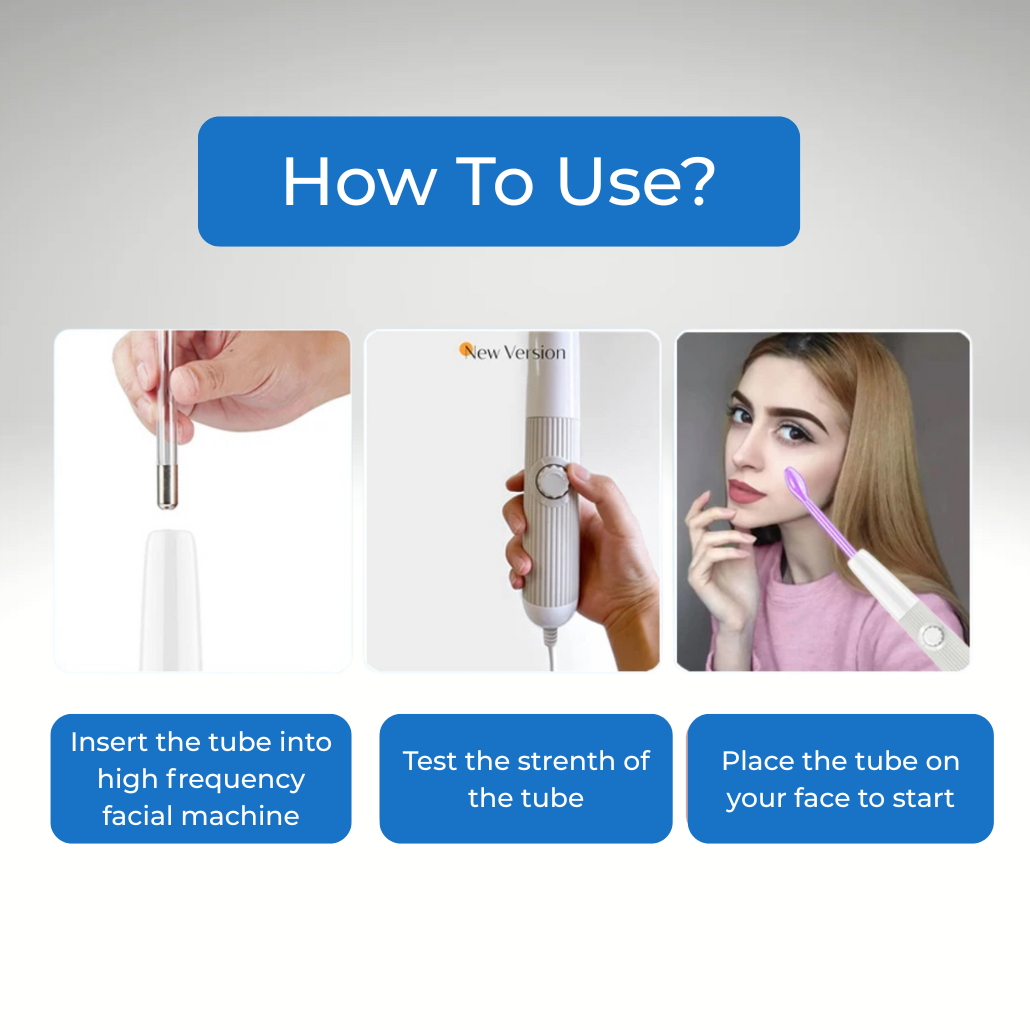 Darsonval 4-Wand High-Frequency Facial Magic